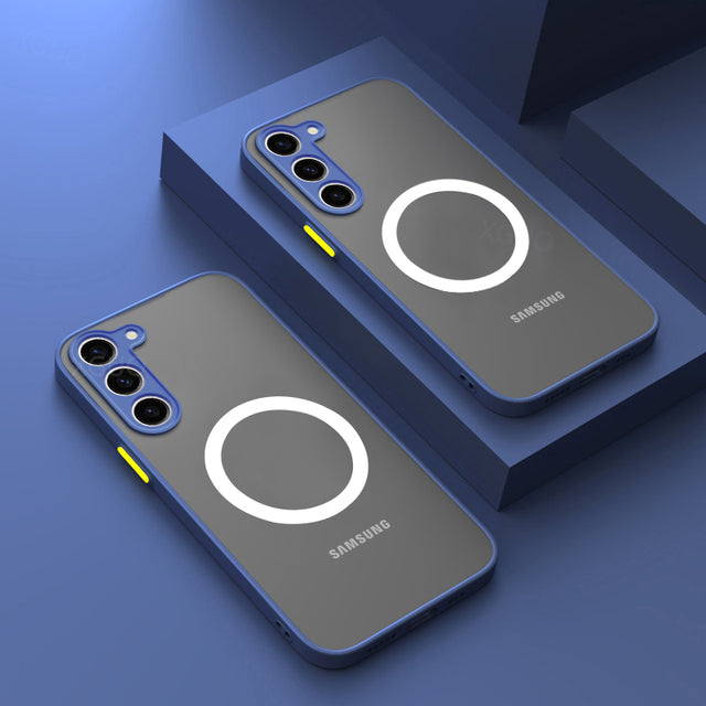 Karnz magnetiskt stötbeständigt fodral för Samsung