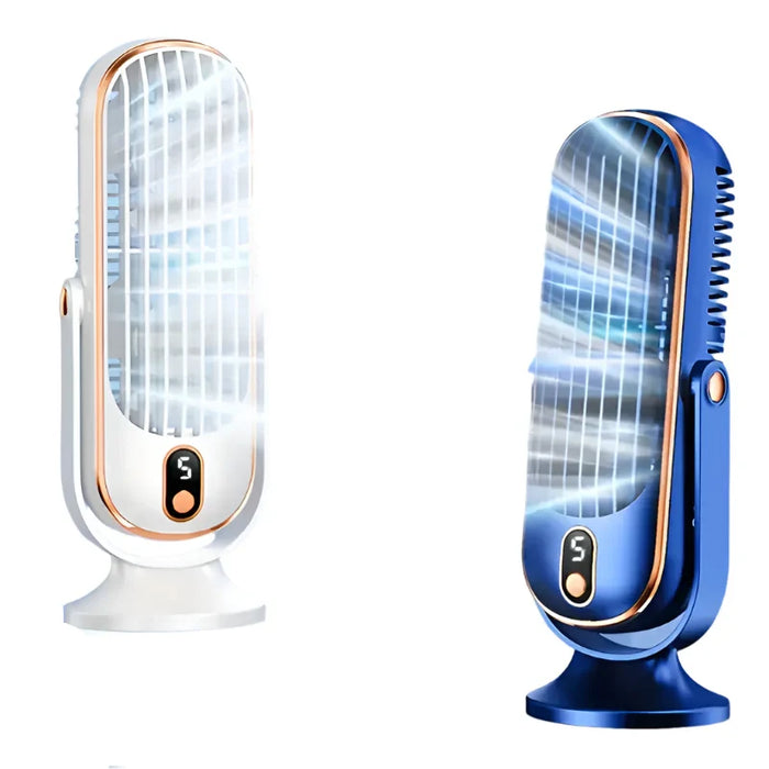 Bärbar Mini-Luftkylare med USB-laddning – 5 hastigheter & 720° rotation | Karnz