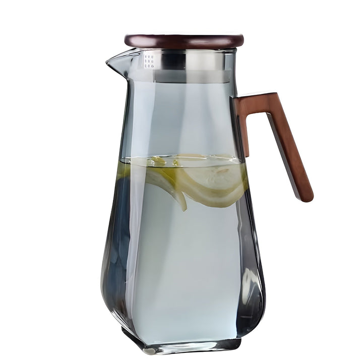 Glasjug med stort rymdvärde – värmebeständig och robust | Idealisk för vatten och juice