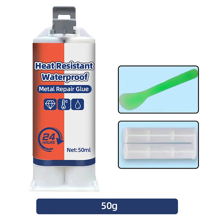 Värmebeständig, vattentät metallreparationslim