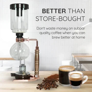 Japansk Siphon-Kaffebryggare