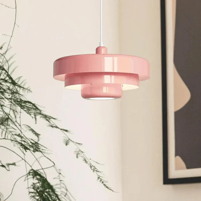 Sandsberg | Vintage LED-Pendellampa | Flerskiktad metall i nordisk design | Flera färger
