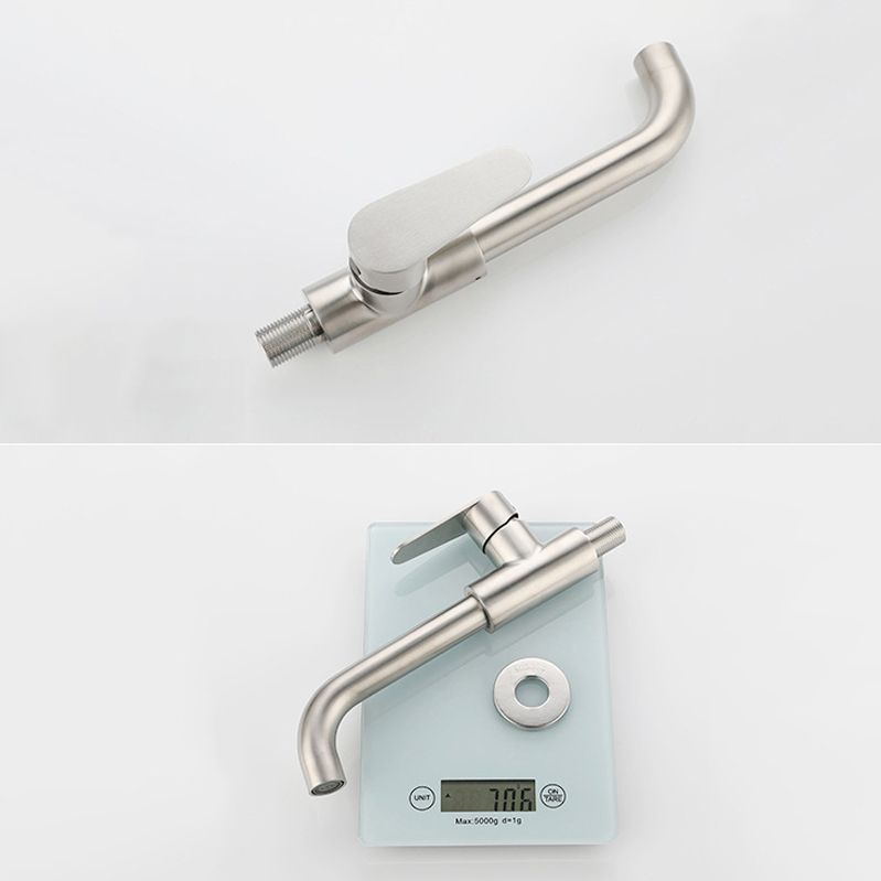 Modern stil väggmonterad enhandsgrepp blandare för badrummet