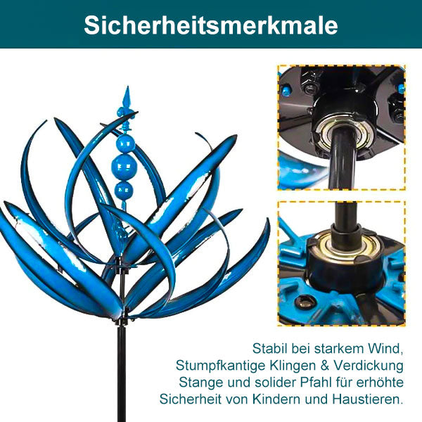 Roterande väderflöjel i metall