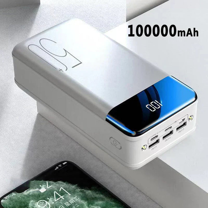 50.000mAh Powerbank med snabbladdningsfunktion | Karnz