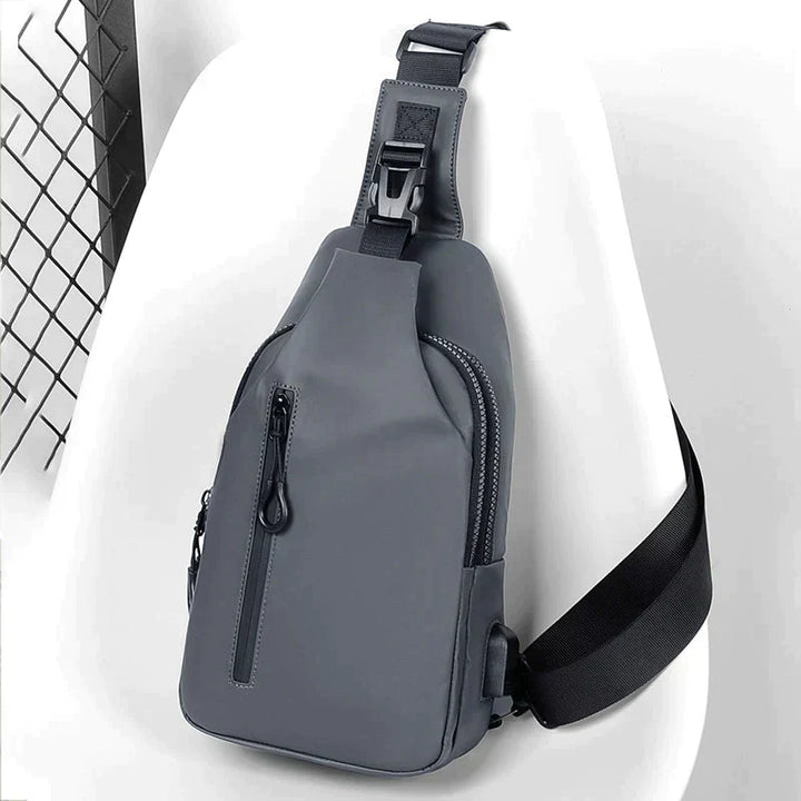 UrbanShield Vattentät Axeltasche med Stöldskyddsdesign | Karnz