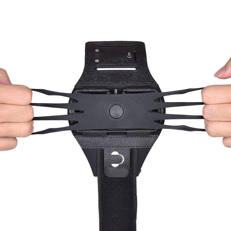 180° vridbart mobilarmband för löpning