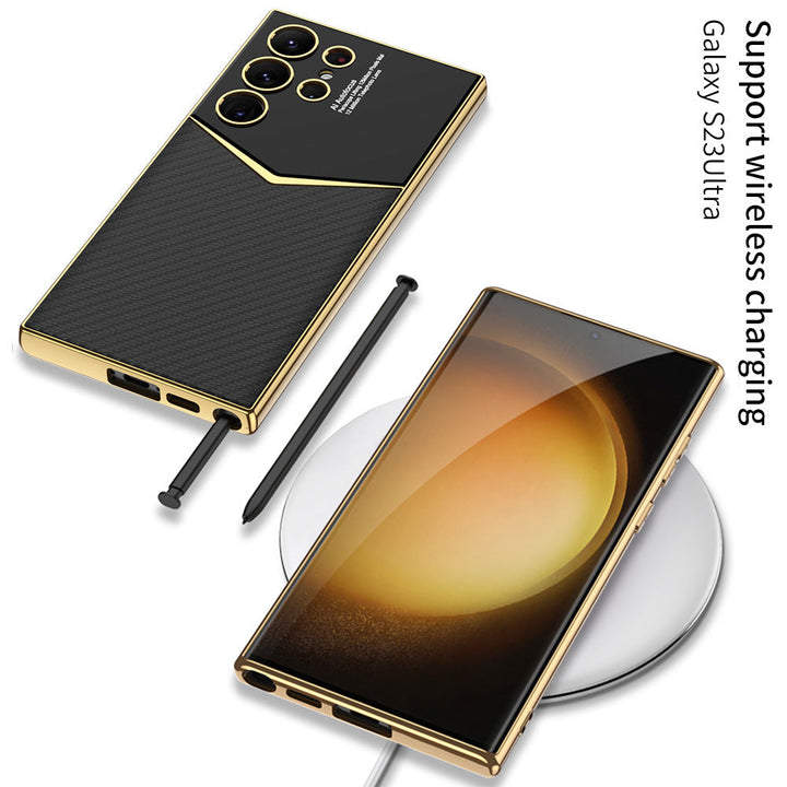 Sandsberg Handyhülle i läder för Samsung Galaxy S23 Ultra