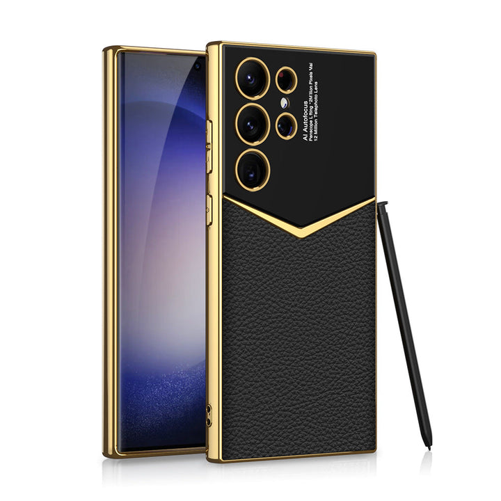 Sandsberg Handyhülle i läder för Samsung Galaxy S23 Ultra