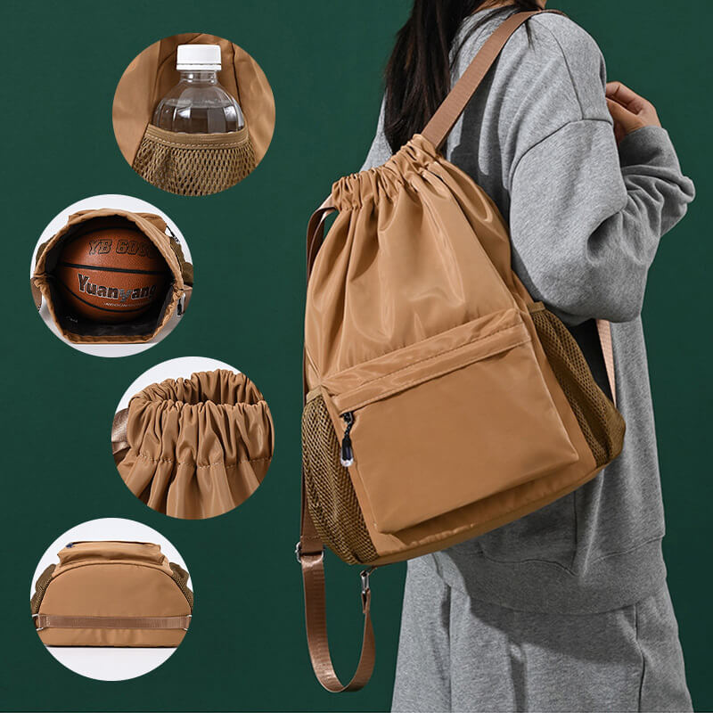 Sport Kordelzug Rucksack