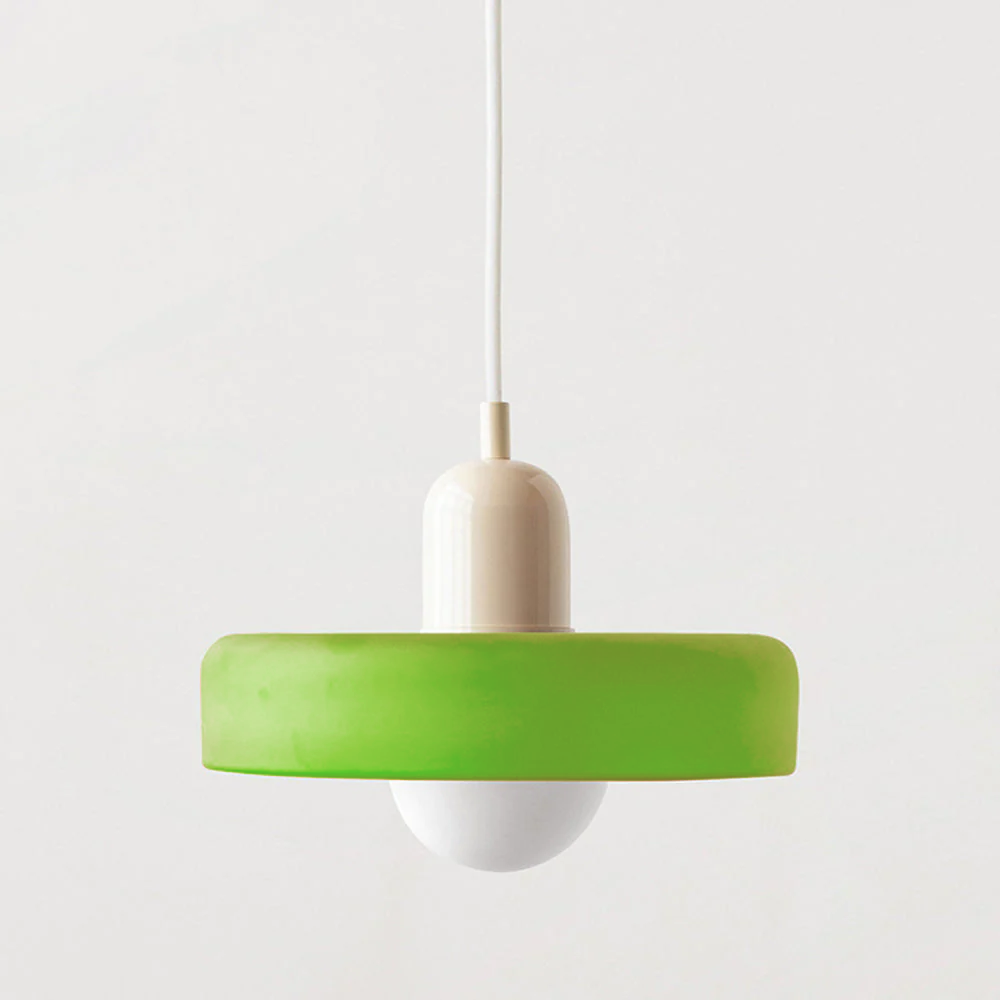 Färgglad Glas Pendellampa - BauLume | Karnz