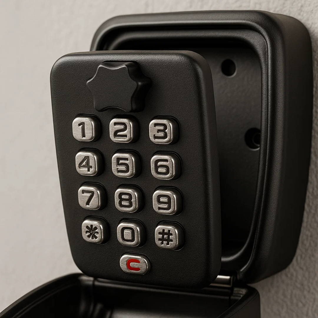 KeyGuard Utomhussäkerhet – Väderbeständig Vägghängd Nyckelbox | Karnz
