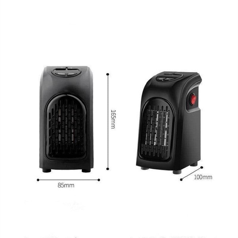 Liten värmefläkt med flameffekt – 500 W och tre lägen