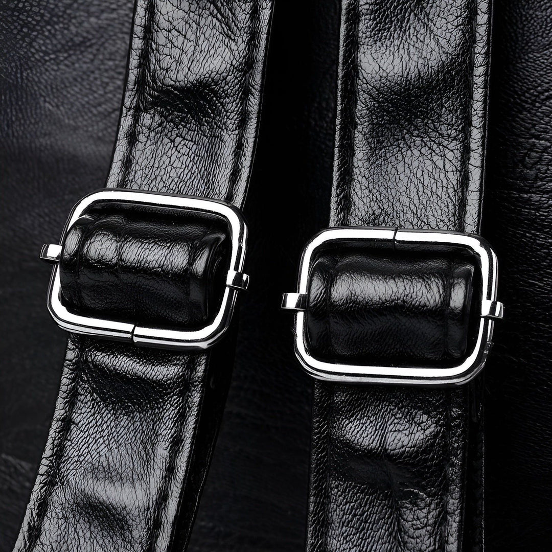 Damskinn Rucksack – Elegant och Praktisk | Perfekt för vardagen och kontoret | Karnz
