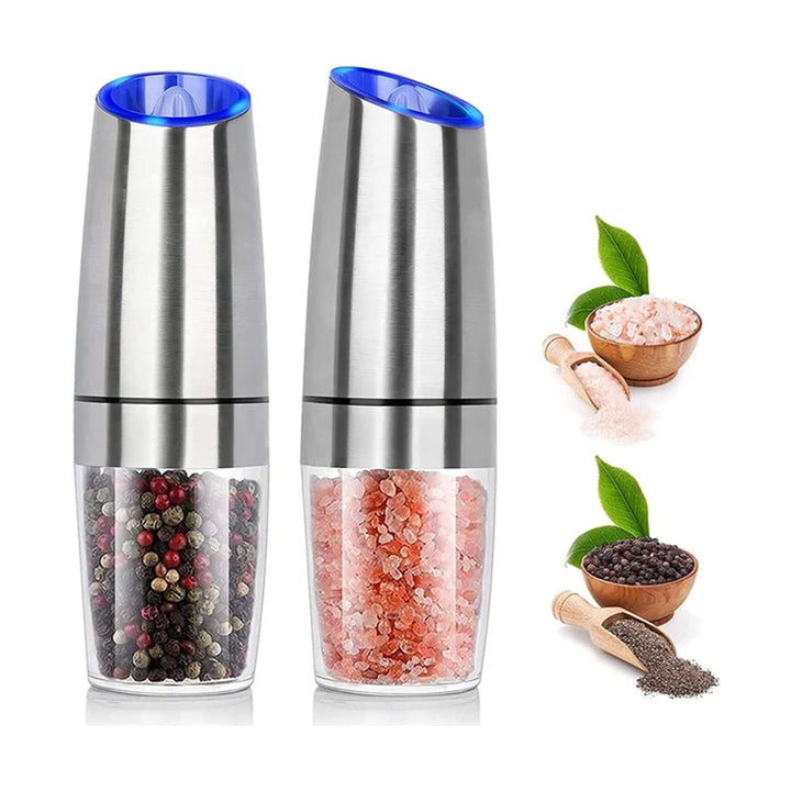 elektrisk tyngdkraftsinduktionssalt- och pepparkvarn