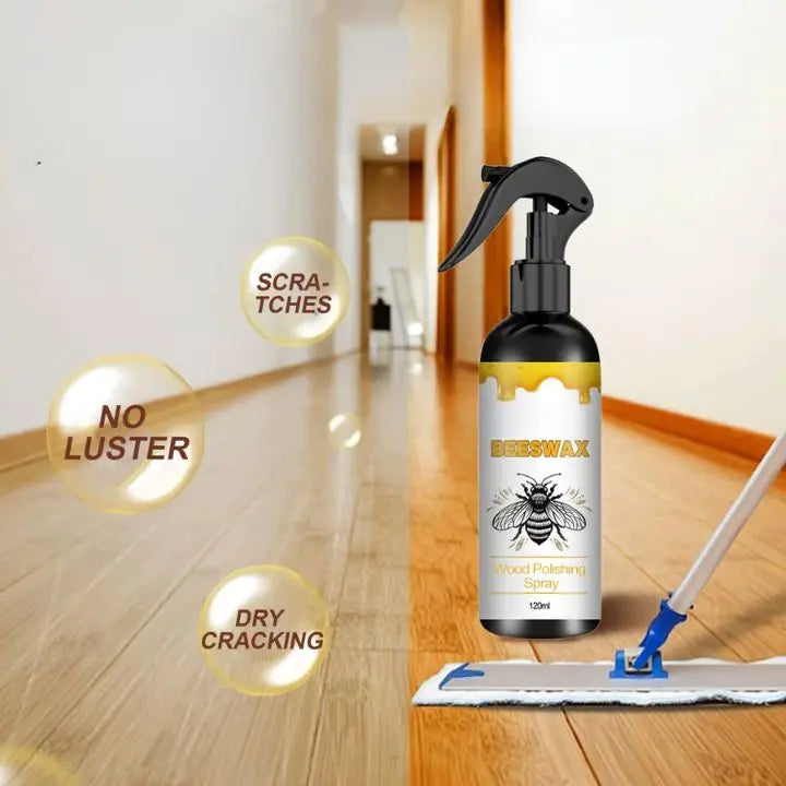 Naturlig bivaxvårdspray – Giftfri träpolish