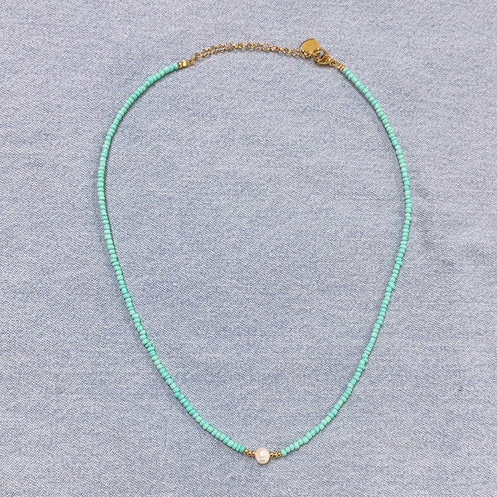 💫Halsband av sötvattenspärlor💫