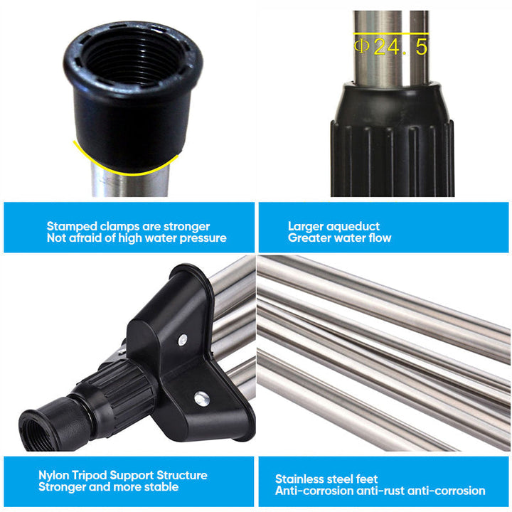 Roterande tripod sprinkler | Karnz