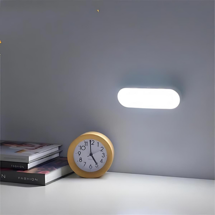 LED Vägglampa med Rörelsesensor och USB-laddning
