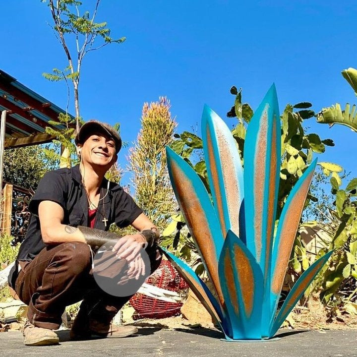 Anti-Rost Metall Tequila Agave Växt | Karnz