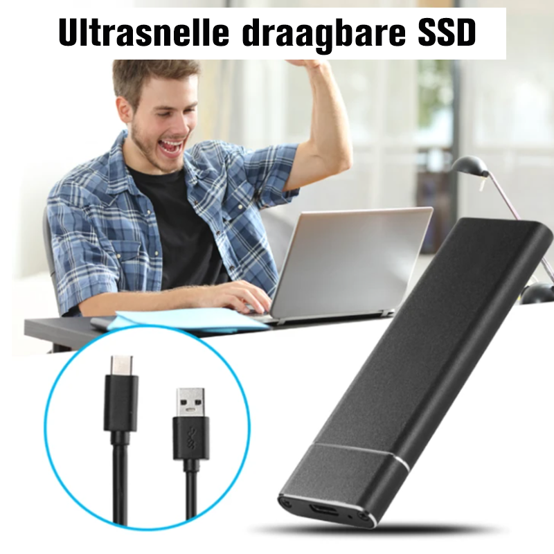 Ultra-snabb extern bärbar hårddisk