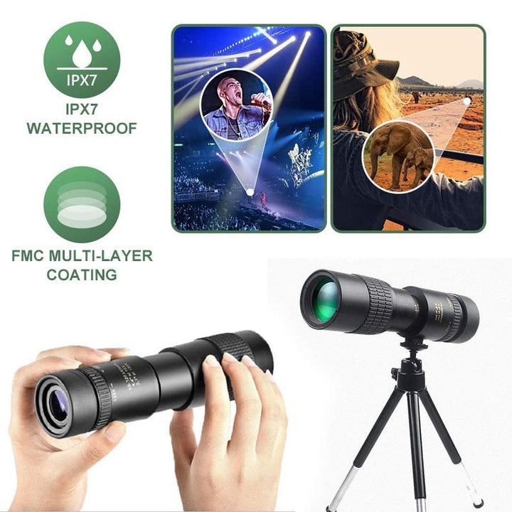 【50% RABATT IDAG】4K Super Telezoom Monokulärt Teleskop