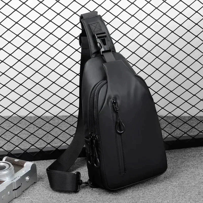 UrbanShield Vattentät Axeltasche med Stöldskyddsdesign | Karnz