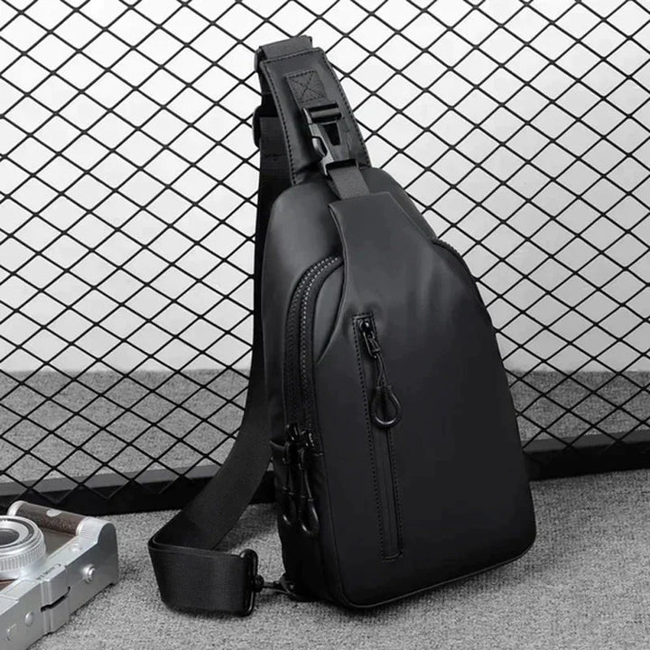 UrbanShield Vattentät Axeltasche med Stöldskyddsdesign | Karnz