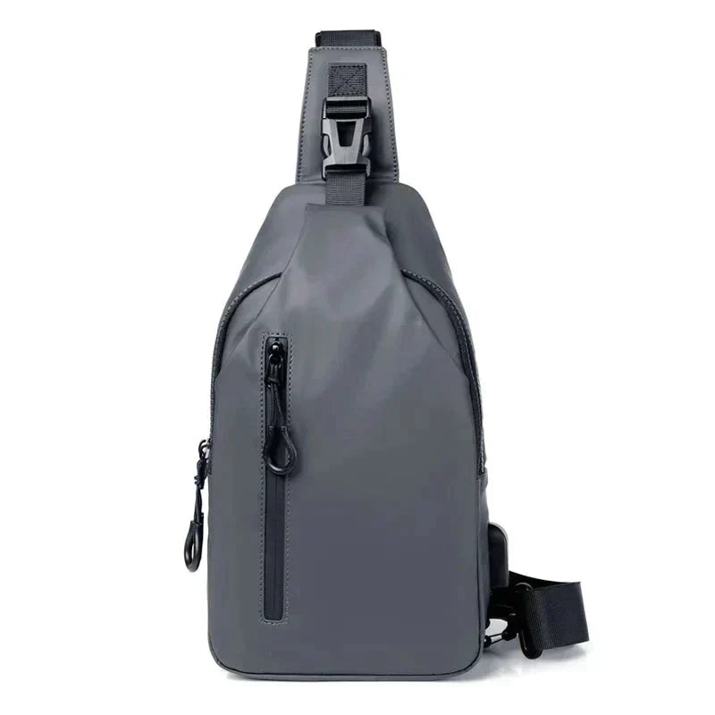 UrbanShield Vattentät Axeltasche med Stöldskyddsdesign | Karnz