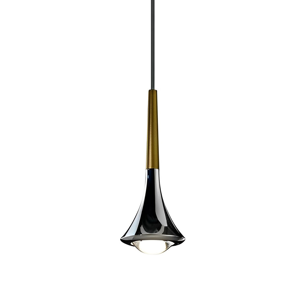 Modern LED Pendellampa i Droppform – Justerbar Metallkrona för Vardagsrum, Sovrum och Matrum | Karnz