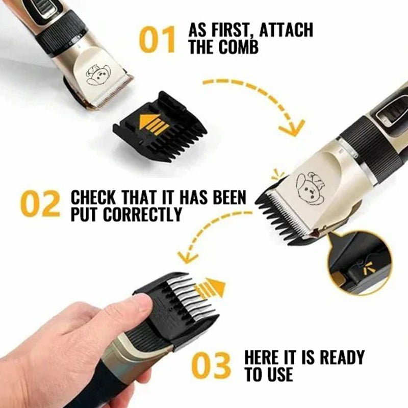 Karnz | Ultra-tyst professionell hundtrimmer