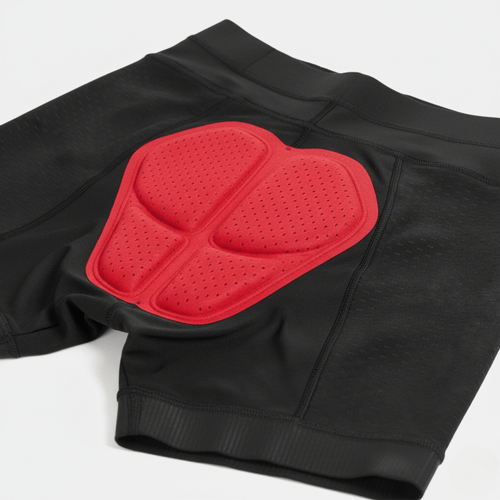 Damen-Radhose med 4D-gelvaddering