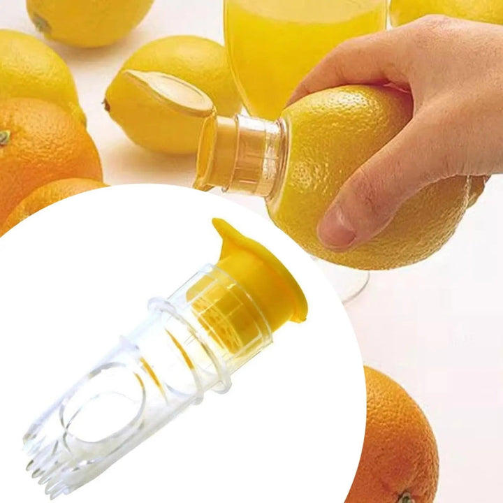 2-delars citrussaftpress-set med skruvanslutning – Färsk juice överallt och när som helst!