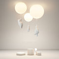 SkyDream Barntaklampa med Björn och Ballong - Lekfull Design och energieffektiv LED-belysning | Karnz
