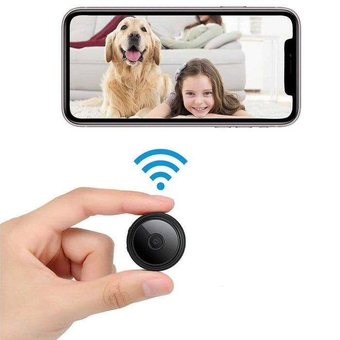 Mini-Funkkamera med magnetfunktion, live-ljud- och videoövervakning i realtid