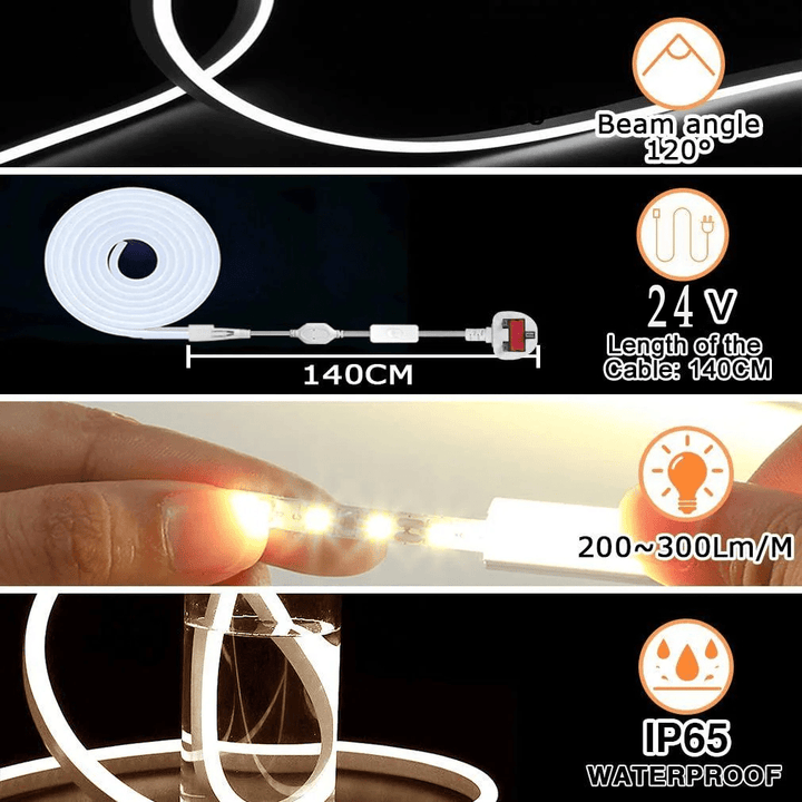 LED Flexibel Väderbeständig 5m/10m Inomhus och Utomhus | Karnz