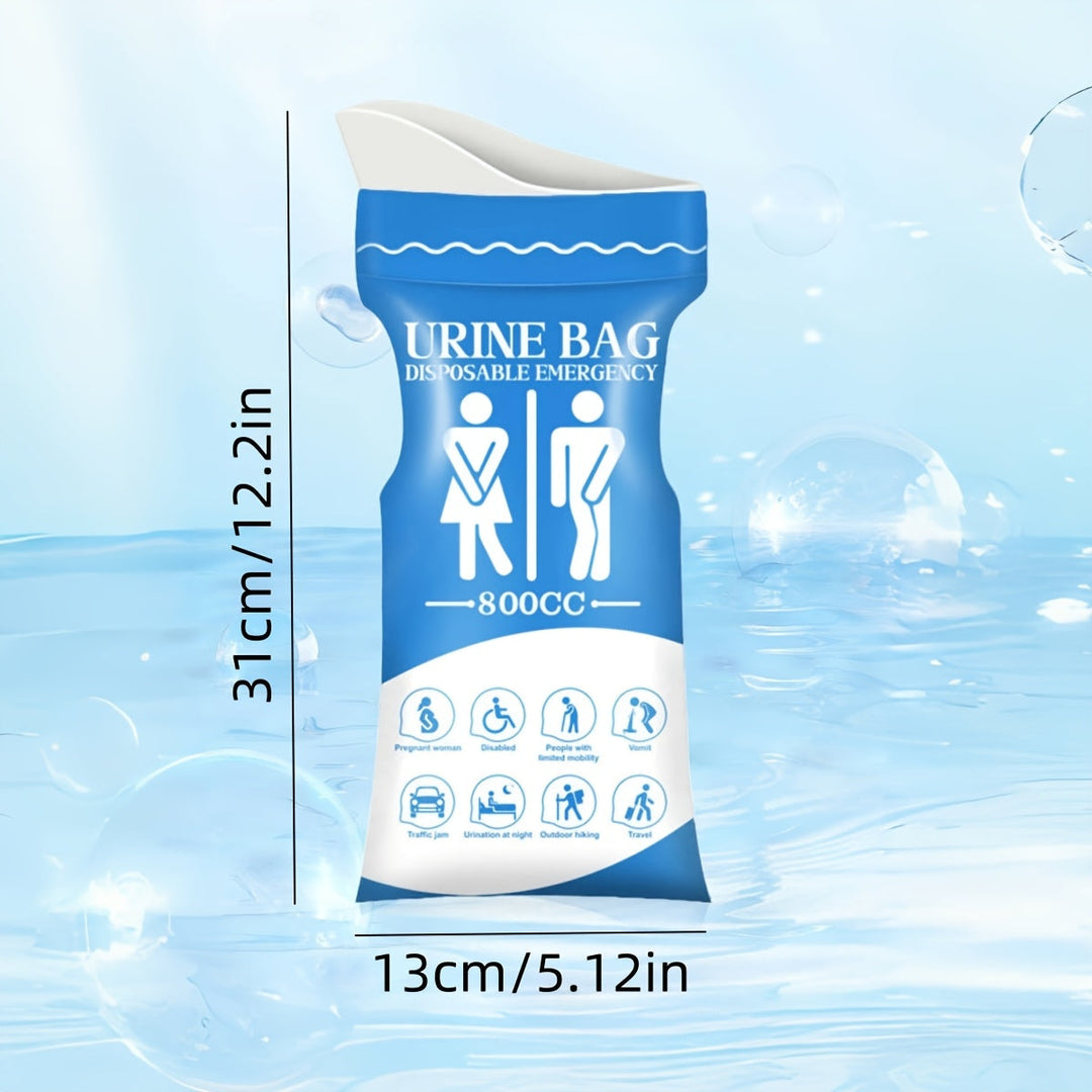 Engångs urinpåse 800 ml för bil &amp; resor | Karnz