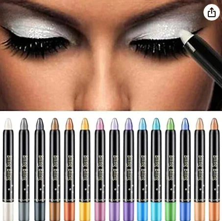 15-Färgers Highlighter Ögonskugga Penna
