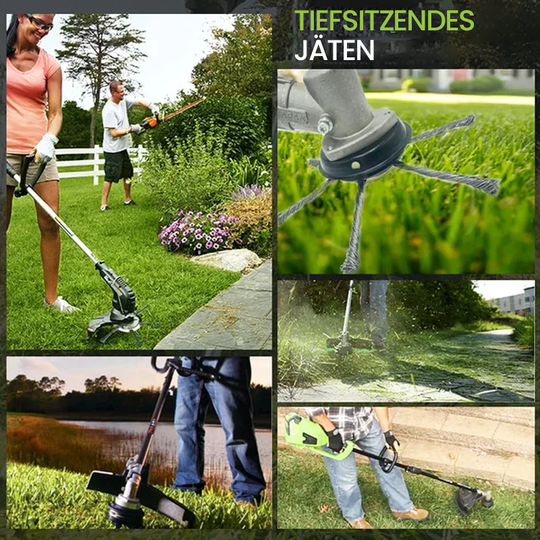 Ståltrådstrimmerhuvud