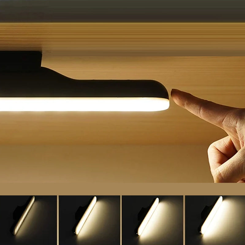 Magnetisk uppladdningsbar touch-lampa med lång batteritid