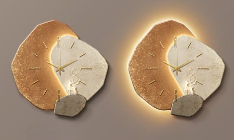 Karnz | Minimalistisk väggklocka i skandinavisk design - NordiqTime