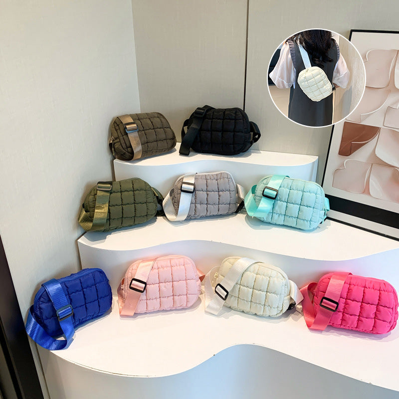 Puffer Crossbody-väska för kvinnor