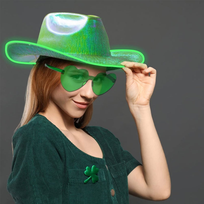LED-Cowboy-Partyhatt