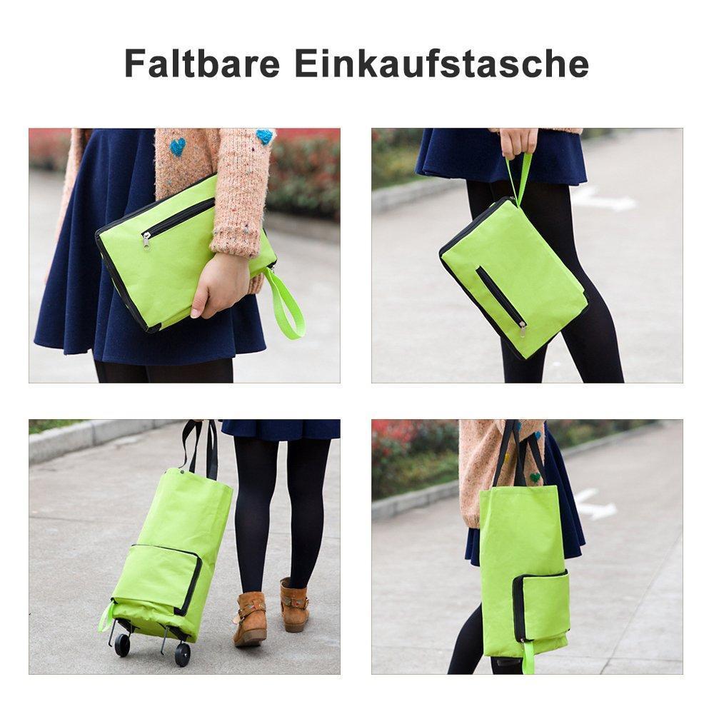 Bärbar hopfällbar shoppingvagn | Karnz