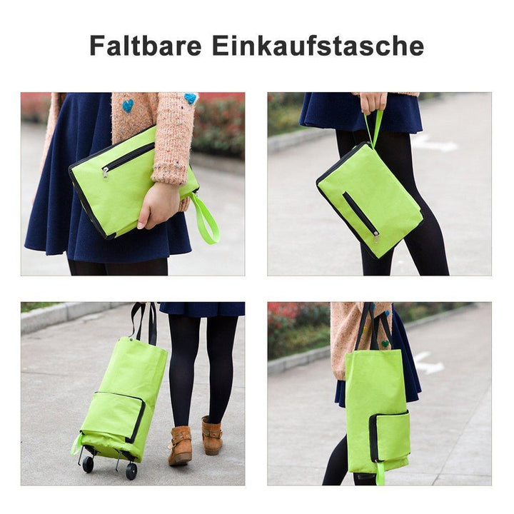 Bärbar hopfällbar shoppingvagn | Karnz