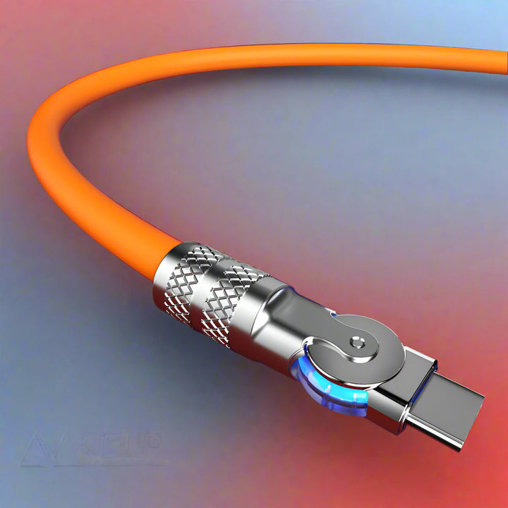 Karnz | 180° Anti-Break Snabbladdningsdatakabel (120W)