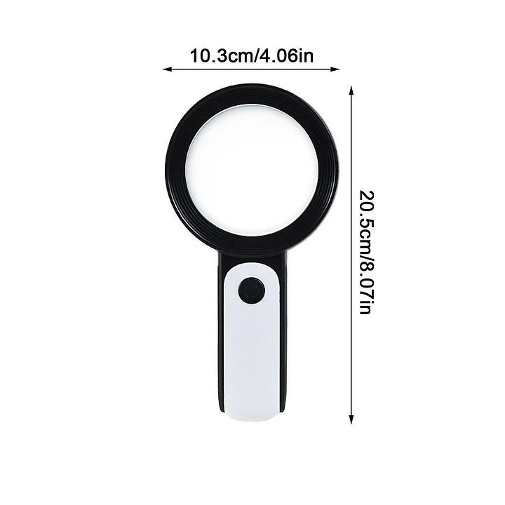 30-faldig förstoringslup för seniorer - ZoomXpert