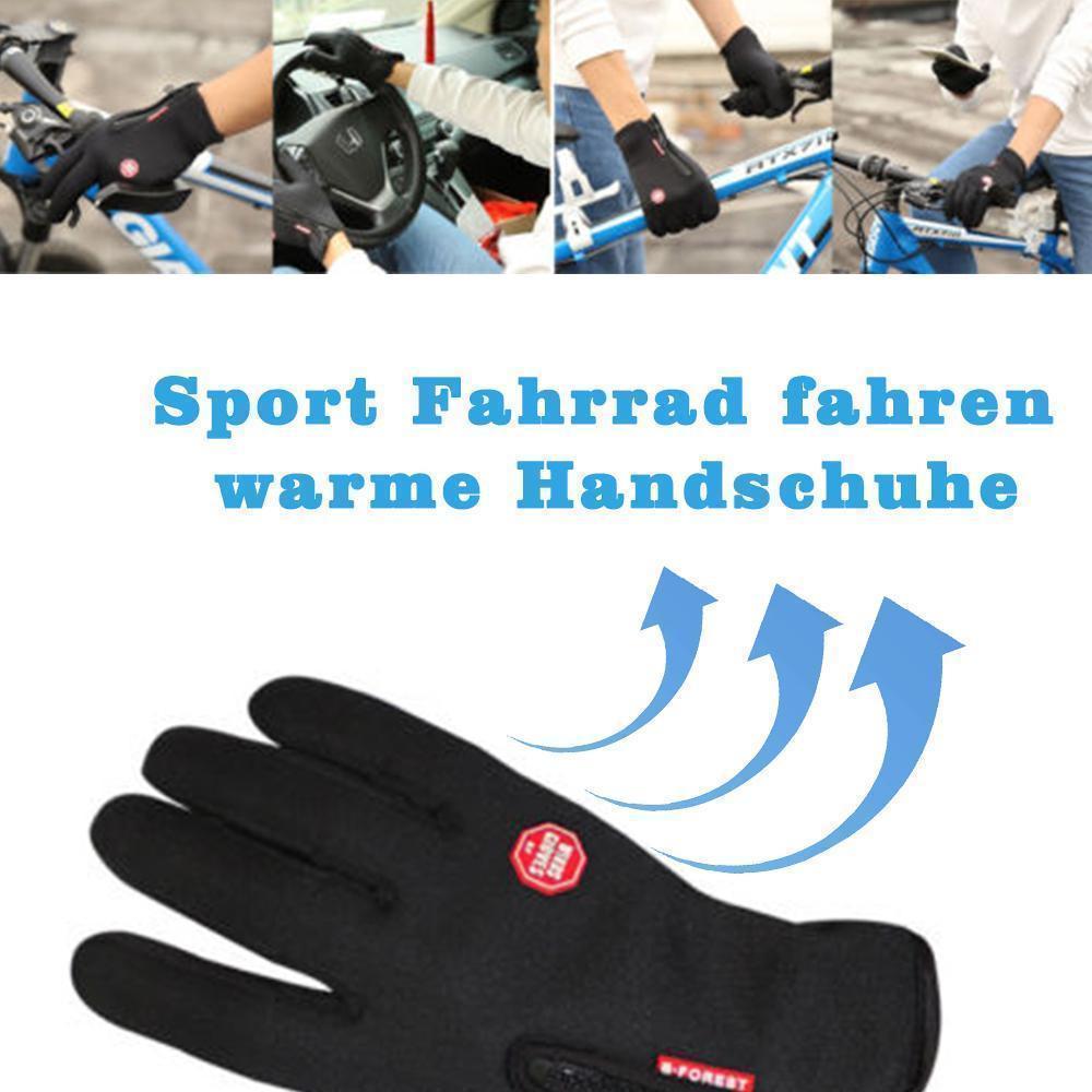 Högkvalitativa, varma, vindtäta och vattentäta touchscreen-handskar, Unisex