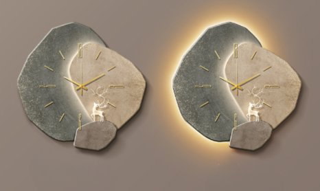 Karnz | Minimalistisk väggklocka i skandinavisk design - NordiqTime