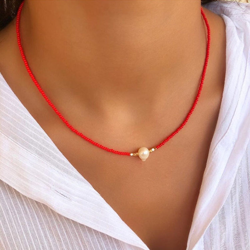 💫Halsband av sötvattenspärlor💫